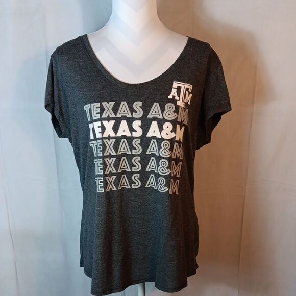 Russell Athletic Tops - Texas A&M Gray Women's T-Shirt